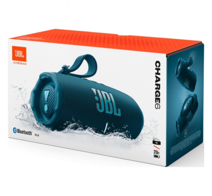 JBL Акустична система JBL Charge 6 Blue (JBLCHARGE6BLU)