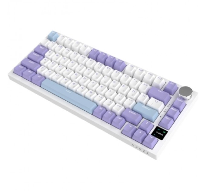 Клавіатура Ajazz AK820 Pro Flying Fish Switch Purple RGB USB/Wireless/Bluetooth UA Purple (AK820PRO-FF-PWB)