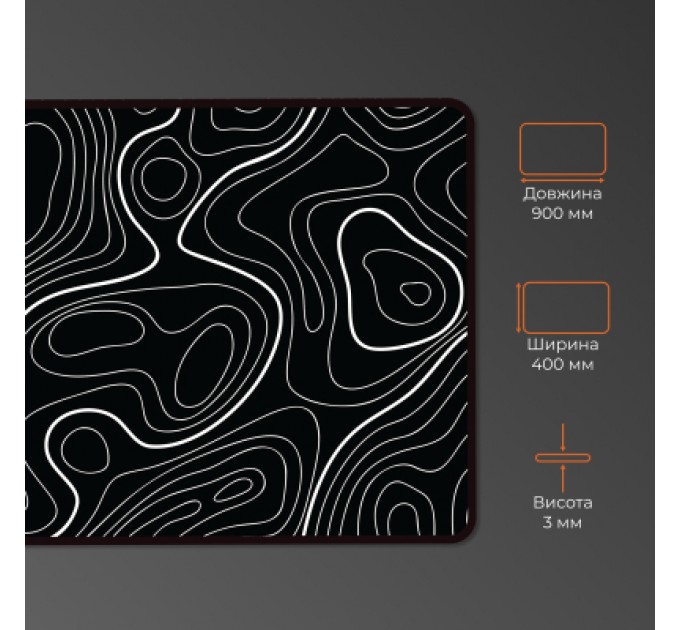 Килимок для мишки GamePro Speed/Control White (MP275AB)