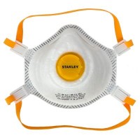 Респіратор Stanley твердих частинок, із клапаном, 5 шт (SYFFP35BX) Респіратор Stanley твердих частинок, із клапаном, 5 шт (SYFFP35BX)