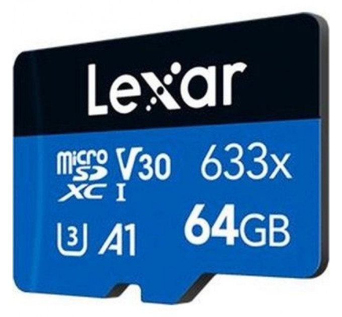 Карта пам'яті Lexar 64GB microSDXC class 10 UHS-I (LMS0633064G-BNNNG)