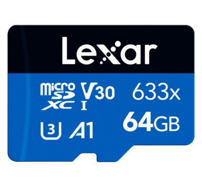 Карта пам'яті Lexar 64GB microSDXC class 10 UHS-I (LMS0633064G-BNNNG)