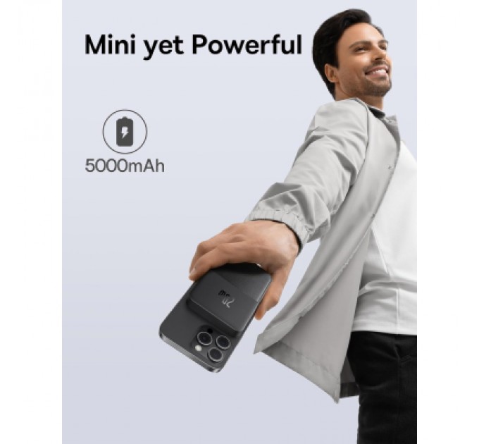 Baseus Батарея універсальна Baseus MagPro 5000mAh 20W, Black (PPCXZ05) (P10064100122-00)