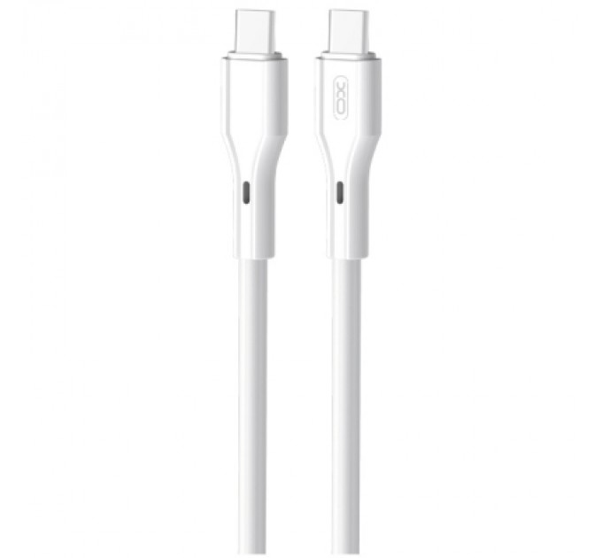 XO Дата кабель USB-C to USB-C 1.0m 60W Rock XO (NBQ231B_White)