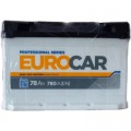 EUROCAR Акумулятор автомобільний EUROCAR 6СТ-78АЗ (0) (-/+) (L3) 780А 12V