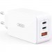 Зарядний пристрій XO CE13 PD65W GaN (2Type-C/1USB) White (XO-CE13-WH)