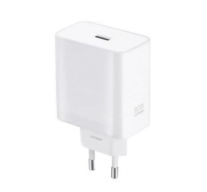 Oppo Мережевий адаптер 80W SUPERVOOC VCB8OAEH WHITE OPPO