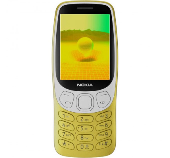Nokia Мобільний телефон Nokia 3210 DS 2024 Y2K Gold