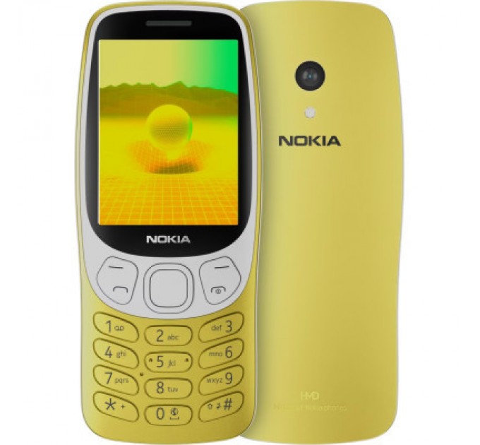 Nokia Мобільний телефон Nokia 3210 DS 2024 Y2K Gold