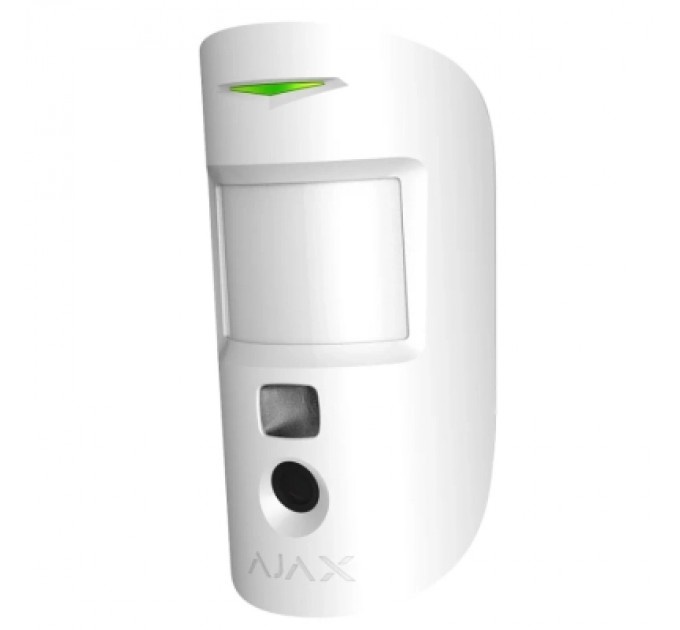 Датчик руху Ajax MotionCam HDR (PhOD) white