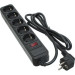 Patron Мережевий фільтр живлення Patron 1.8 m3*1.5mm2 (SP-1652) 5 розеток BLACK (EXT-PN-SP-1652)