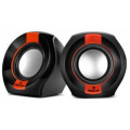 REAL-EL Акустична система REAL-EL S-50 black-red