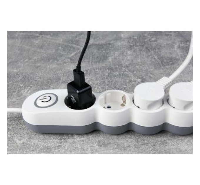 2E Мережевий фільтр живлення 2E 2E-U05VESM3W