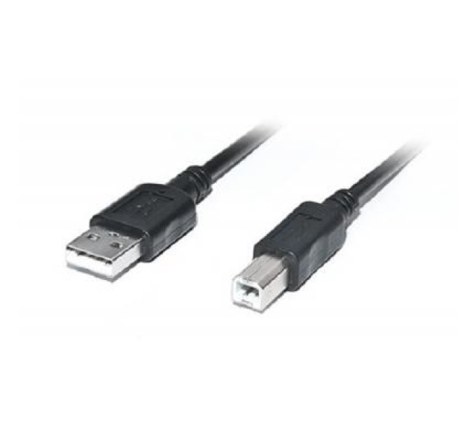 REAL-EL Кабель для принтера USB2.0 AM/BM 3.0m Pro black REAL-EL (EL123500027)
