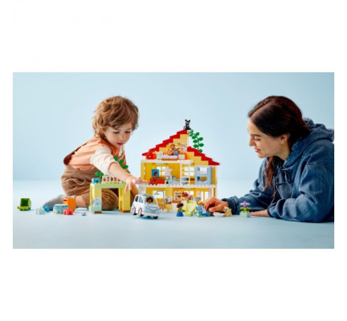 Конструктор LEGO DUPLO Сімейний будинок 3 в 1 218 деталей (10994)