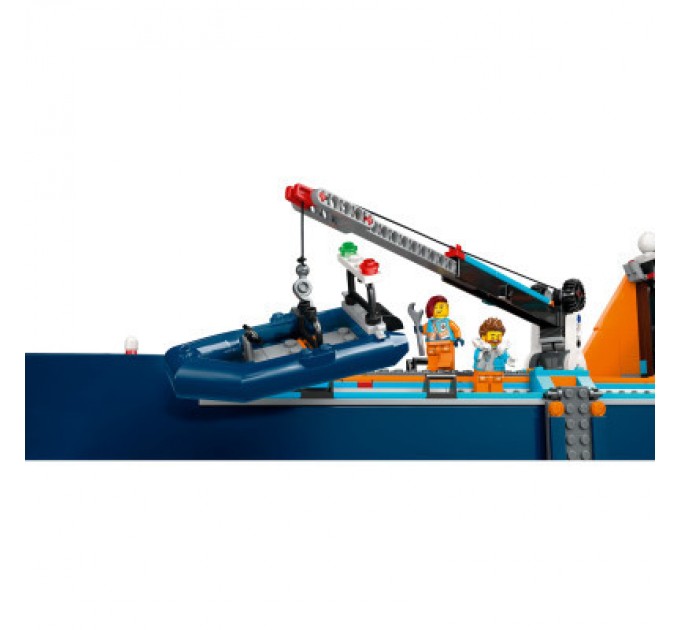 Конструктор LEGO City Арктичний дослідницький корабель 815 деталей (60368)