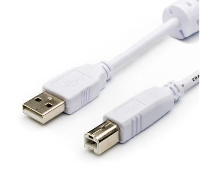 Atcom Кабель для принтера USB 2.0 AM/BM 1.5m ferite Atcom (5474)