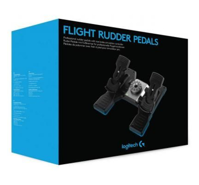 Logitech Педалі ігрові Logitech G Saitek Pro Flight Rudder Pedals PC (945-000005)