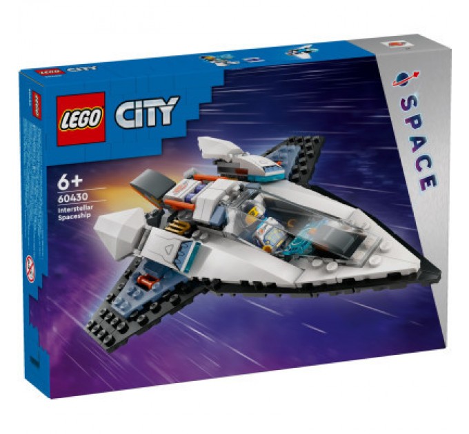 Конструктор LEGO City Міжзоряний космічний корабель 240 деталей (60430)