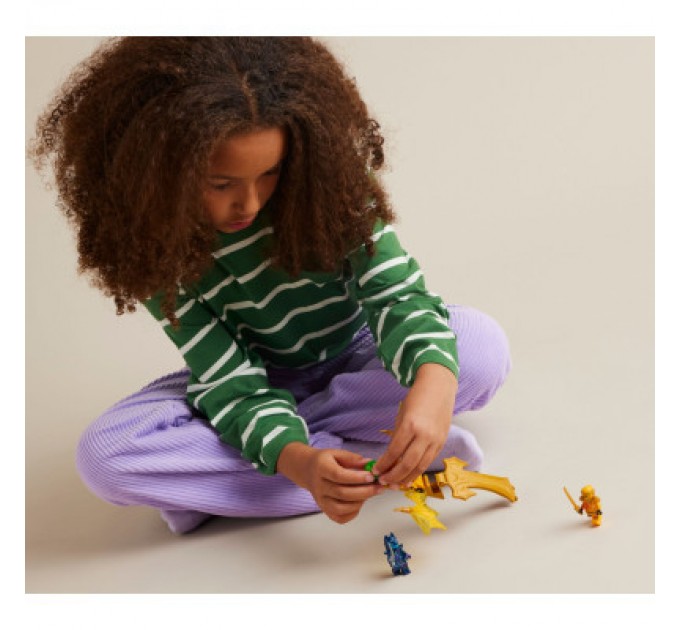 LEGO Конструктор LEGO NINJAGO Атака повсталого дракона Аріна 27 деталей (71803)