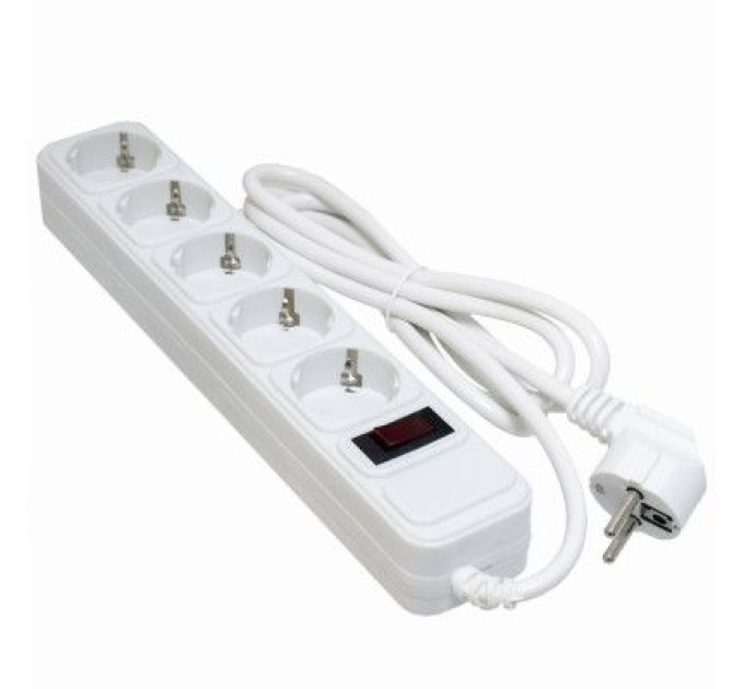 Patron Мережевий фільтр живлення Patron 3m (SP-1053W), 5 розеток White (EXT-PN-SP-1053W)
