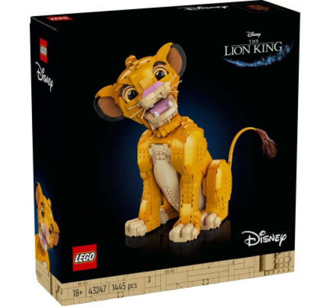 Конструктор LEGO Disney Classic Юний король Лев Сімба (43247)