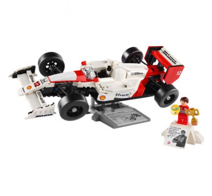 Конструктор LEGO Icons McLaren MP4/4 і Айртон Сенна (10330)