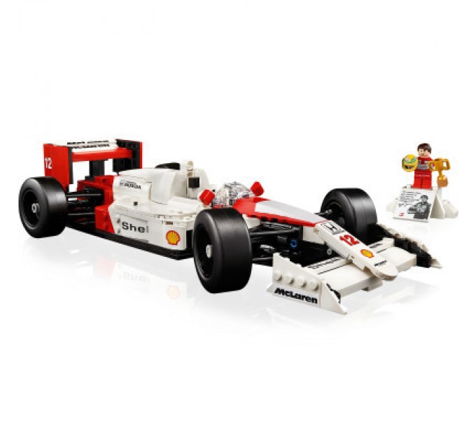 Конструктор LEGO Icons McLaren MP4/4 і Айртон Сенна (10330)