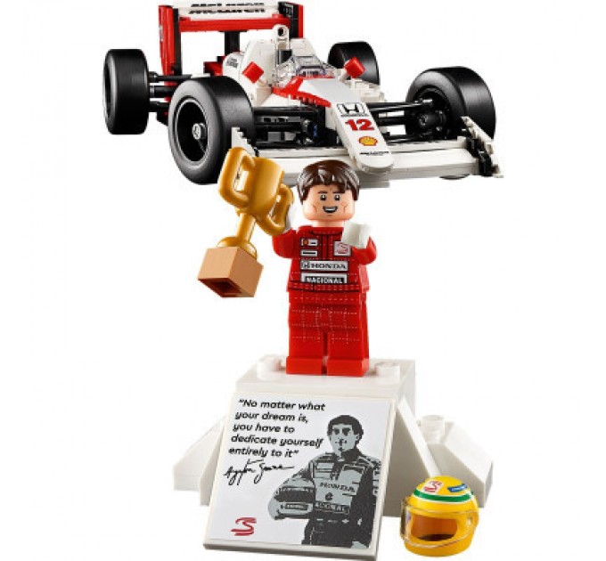 Конструктор LEGO Icons McLaren MP4/4 і Айртон Сенна (10330)