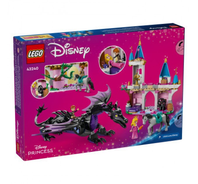 Конструктор LEGO Disney Драконяча форма Малефісенти (43240)