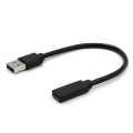 Cablexpert Перехідник USB3.0 Type-C (USB-вилка/C-розетка) Cablexpert (A-USB3-AMCF-01)