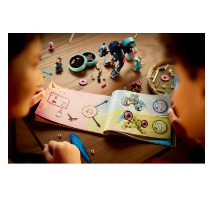 Конструктор LEGO DREAMZzz Котячий мотоцикл Зоуі (71479)