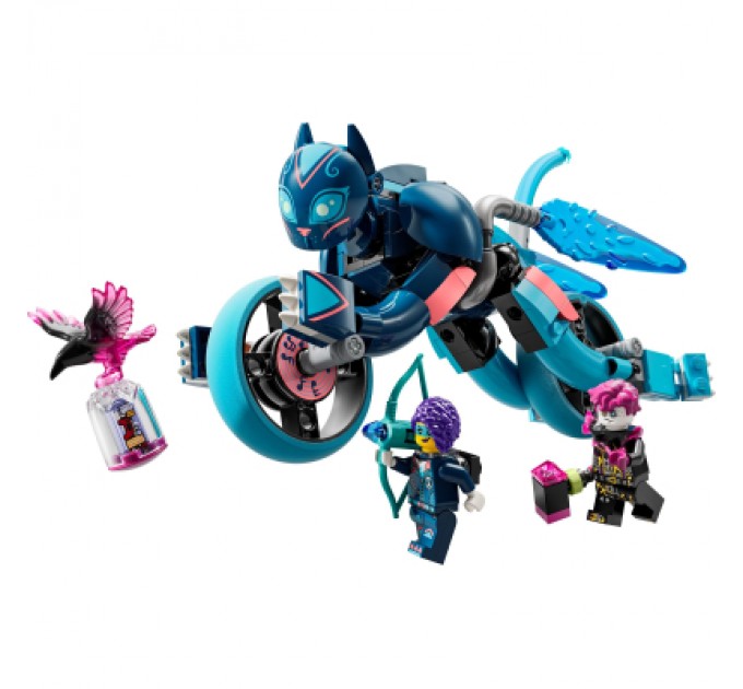 Конструктор LEGO DREAMZzz Котячий мотоцикл Зоуі (71479)