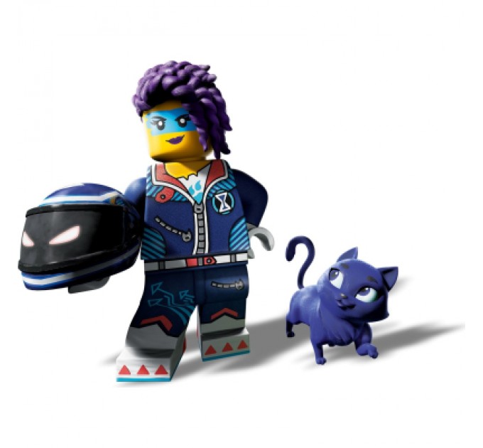 Конструктор LEGO DREAMZzz Котячий мотоцикл Зоуі (71479)