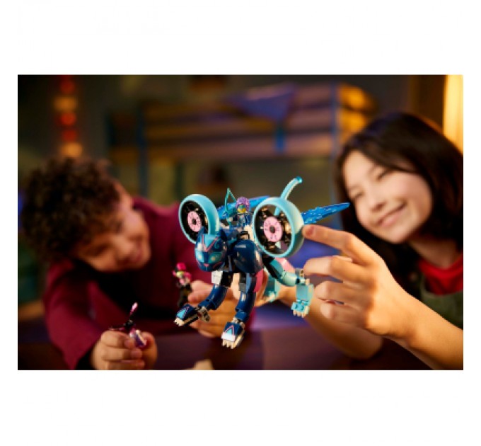 Конструктор LEGO DREAMZzz Котячий мотоцикл Зоуі (71479)