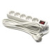 PowerPlant Мережевий фільтр живлення PowerPlant 3 м, 5 розеток, 3x1.0мм2 (PPSA08M30S5)