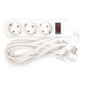 PowerPlant Мережевий фільтр живлення PowerPlant 1.8 м, 3 розетки, 3x1.5мм2 (PPSA10M18S3B)