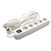 PowerPlant Мережевий фільтр живлення PowerPlant 7 м, 5 розеток, 3x1мм2 (PPSA08M70S5)