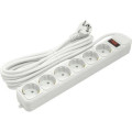 PowerPlant Мережевий фільтр живлення PowerPlant 5 м, 6 розеток (JY-1057/5) (PPSA10M50S6)