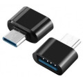 XoKo Перехідник USB to Type-C black XoKo (XK-AC040-BK)