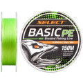 Select Шнур Select Basic PE 150m Light Green 0.06mm 6lb/3kg (1870.18.10)