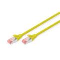 Digitus Патч-корд 0.5м, CAT 6 S-FTP, AWG 27/7, LSZH, yellow Digitus (DK-1644-005/Y)