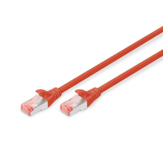 Digitus Патч-корд 2м, CAT 6 S-FTP, AWG 27/7, LSZH, red Digitus (DK-1644-020/R)