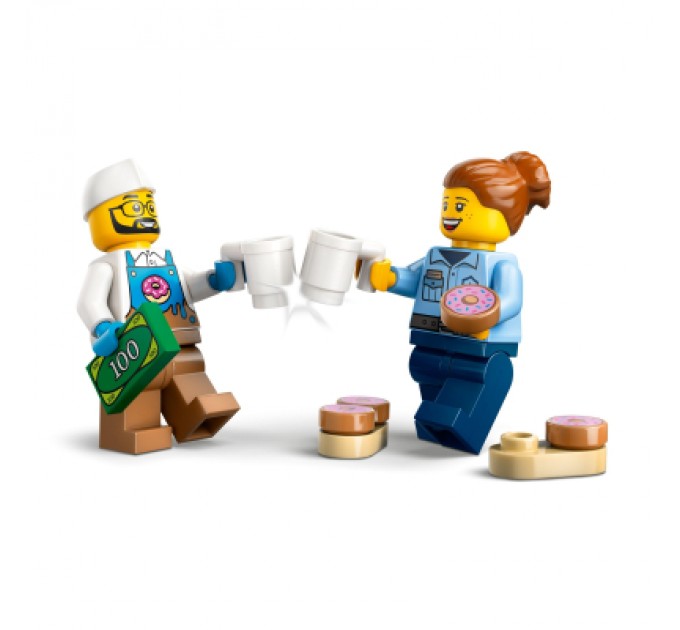 Конструктор LEGO City Вантажівка з пончиками (60452)