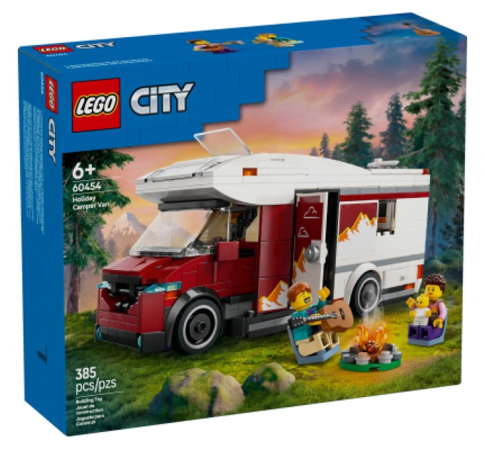 Конструктор LEGO City Пригодницький будинок на колесах для відпустки (60454)