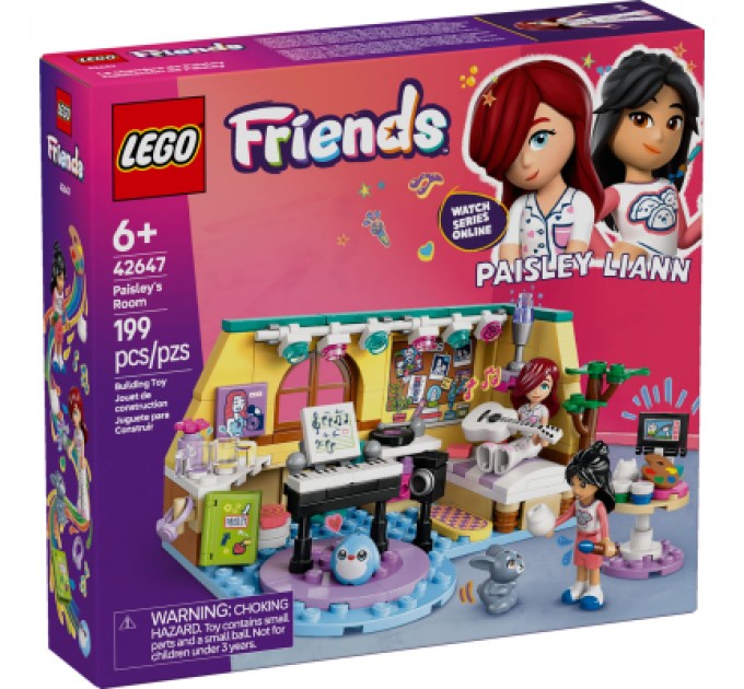 Конструктор LEGO Friends Кімната Пейслі (42647)