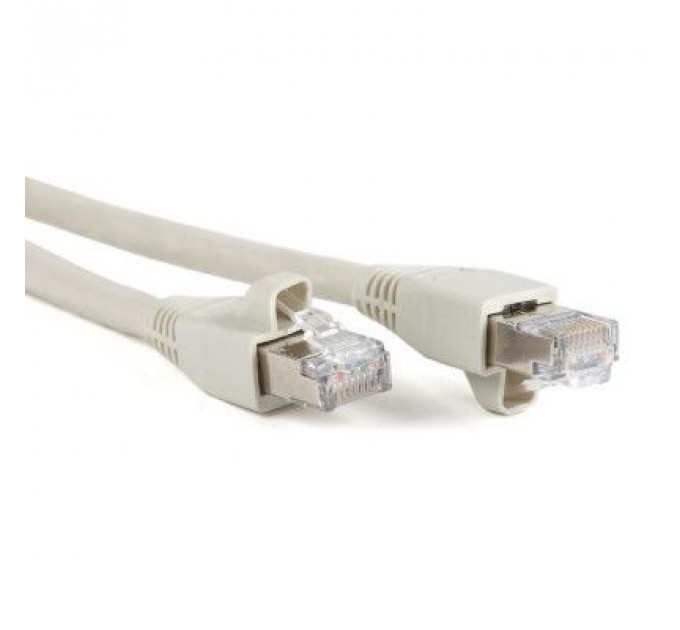 Патч-корд 0.5м, FTP, cat.5e, CU, 24AWG, grey Kingda (KD-PAFT4050GY)