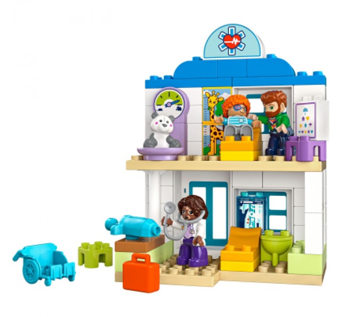 Конструктор LEGO DUPLO Town Уперше: візит до лікаря (10449)