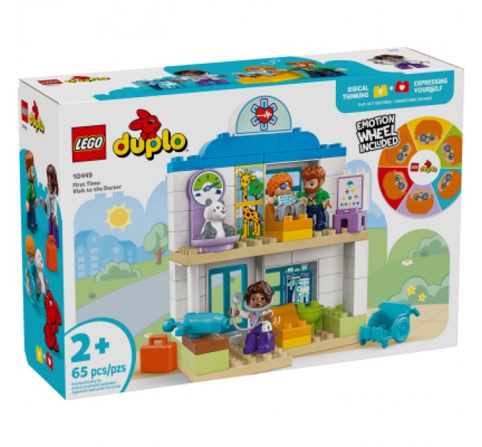 Конструктор LEGO DUPLO Town Уперше: візит до лікаря (10449)