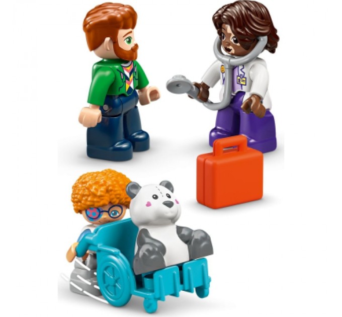 Конструктор LEGO DUPLO Town Уперше: візит до лікаря (10449)